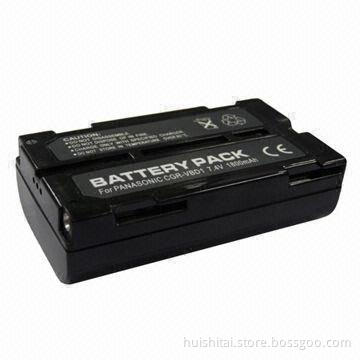 Digital Camcorder Battery for Panasonic CGR-VBD1, with 1,800mAh Capacity and 7.4V Voltage
